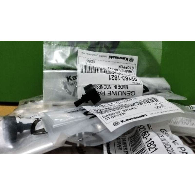 Karet pedal rem Blitz Zx130 Edge Ninja r karet penahan pedal rem Kawasaki