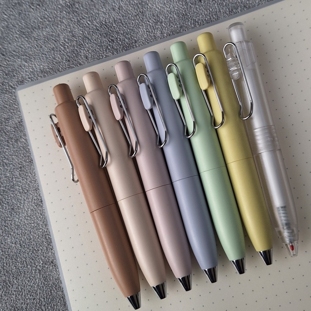 

EKSTRA PROMO MINI Pocket Gel Pen Bukan Uni Ball One 5 mm Pulpen Gel Mini macaron pastel