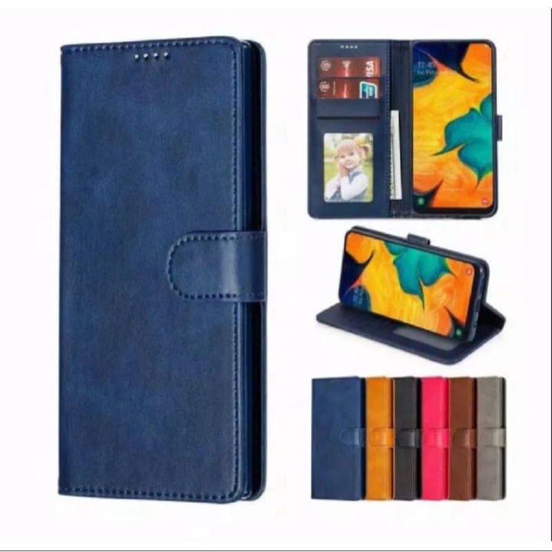 Case Dompet Realme C3 C11 C12 C15 C17 C20 C21 C21Y C25 C30 C31 C33 C35 flip Cover Magnet Realme flip