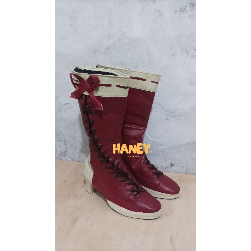 Sepatu Boots Cosplay Violet Evergarden