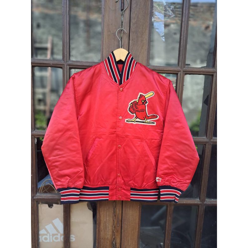 Varsity STARTER USA St Louis Cardinals Mens Small