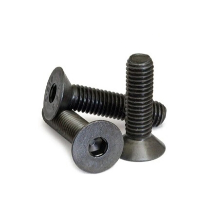 JFL M8x20 Baut L Verseng Hex. Socket Countersunk Baja Hitam