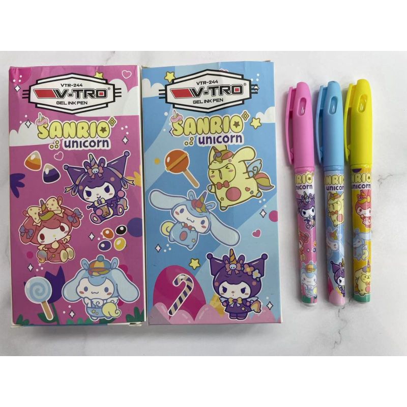 

pen gel KUROMI/SANRIO tinta hitam