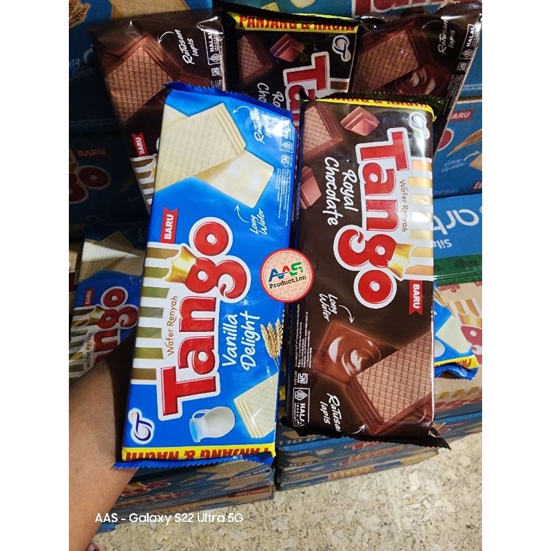 

Tango Wafer Long 110g Besar (Coklat & Vanilla)