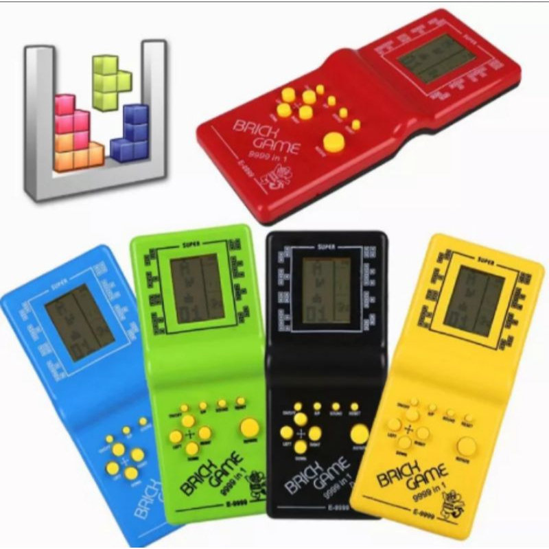 Game mainan tetris brick game boy bot 9999 IN 1 Mainan Anak Murah Meriah Tetris Gemboy