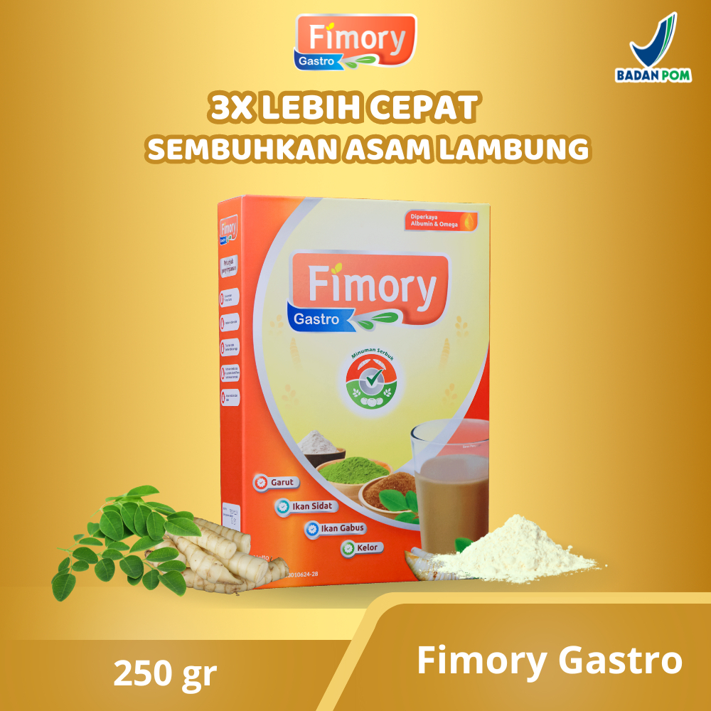 

Fimory Gastro - Minuman Nutrasetikal Untuk Meredakan Asam Lambung GERD | 250g