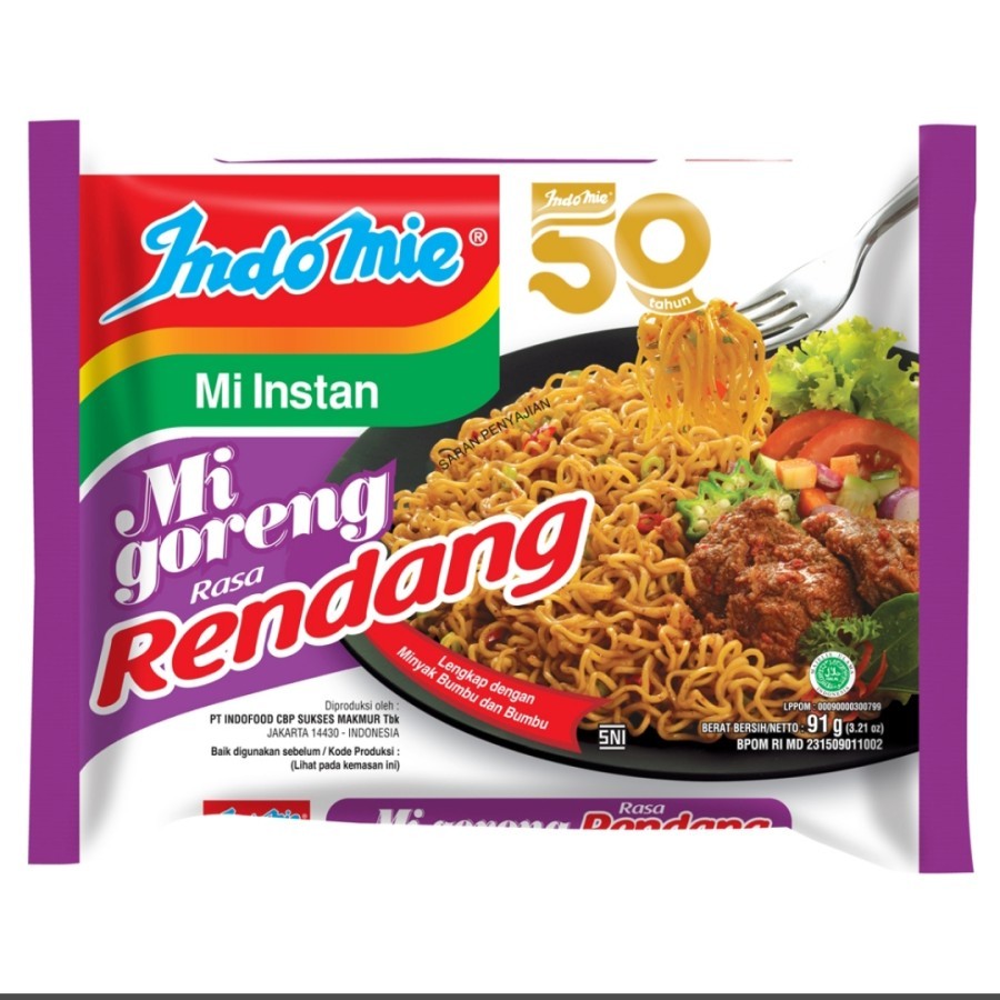 

INDOMIE GORENG RENDANG 85GR