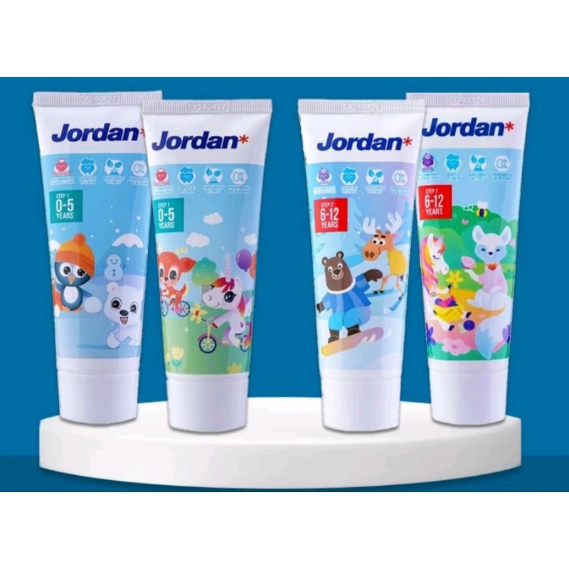 Jordan pasta gigi odol strawberry lychee apple green grape