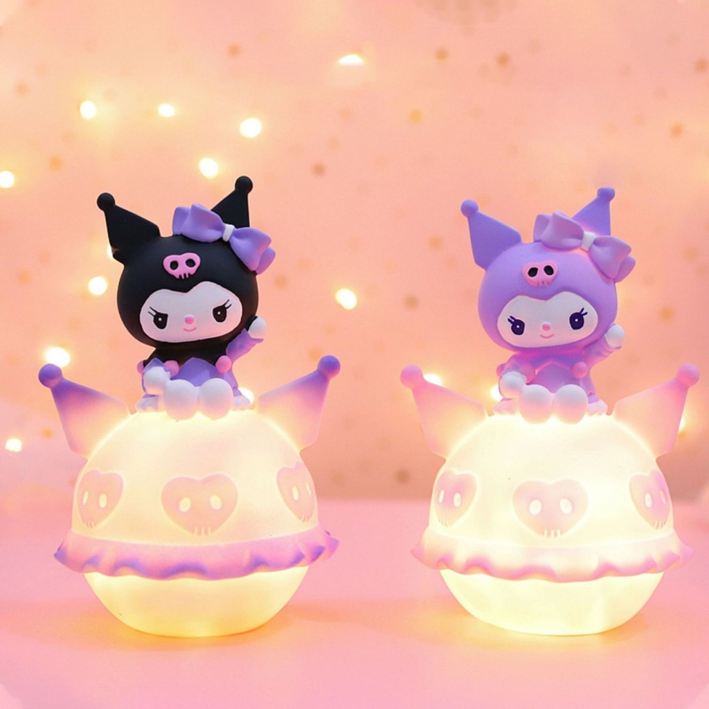 Cuci Gudang Sejahtera Selalu - Lampu Tidur Sanrio Kuromi Lampu Led Kamar Tidur Dekorasi Kamar Tidur
