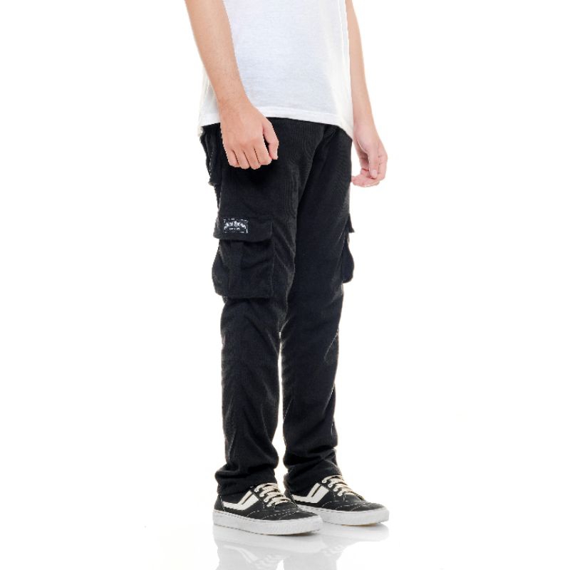 JekaDenim - Celana Cargo Corduroy Pria