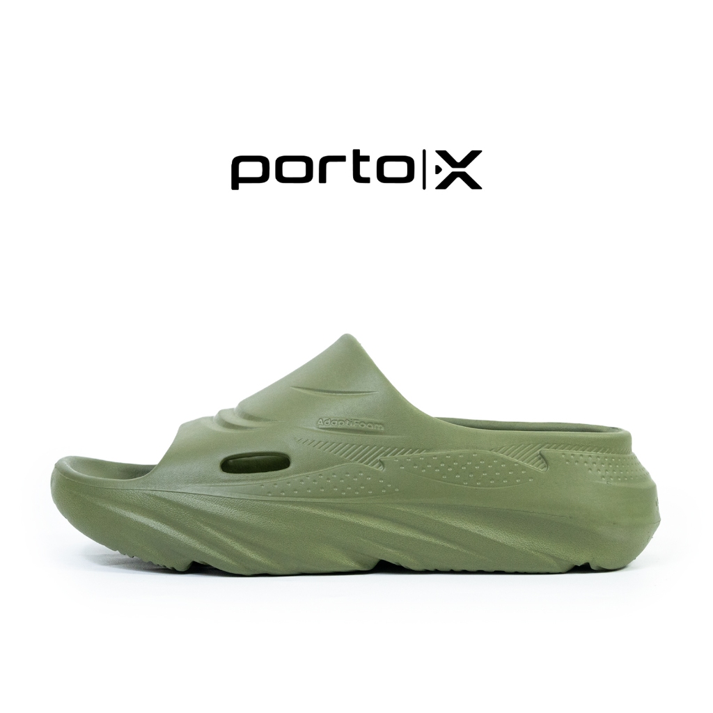 Porto X - Oscar Military Green Slides