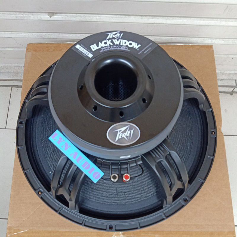 SPEAKER SUBWOOFER PEAVEY BLACK WIDOW 18 INCH VC 4 INCH 2400 WATT