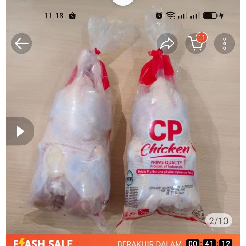 

Ayam karkas size 1.0