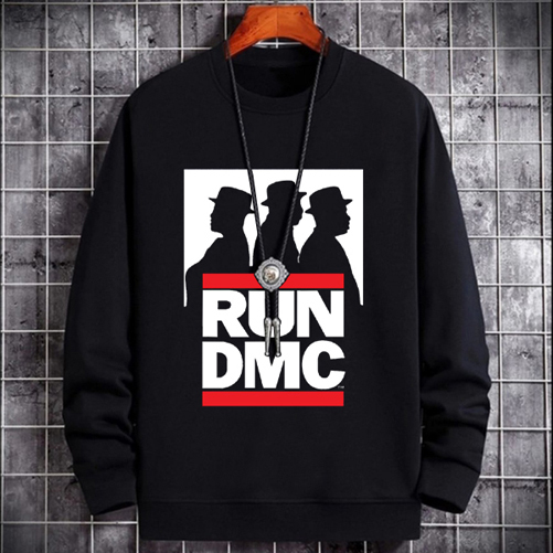 Sweater Run DMC Crewneck Bahan Cotton Fleece | Ready Stock | Siap Kirim | Langsung Order Aja