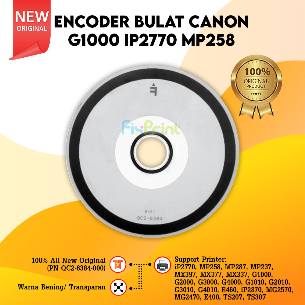 Encoder Disk / Timing Disk Canon IP2770 2870 MP237 MP287 Ori