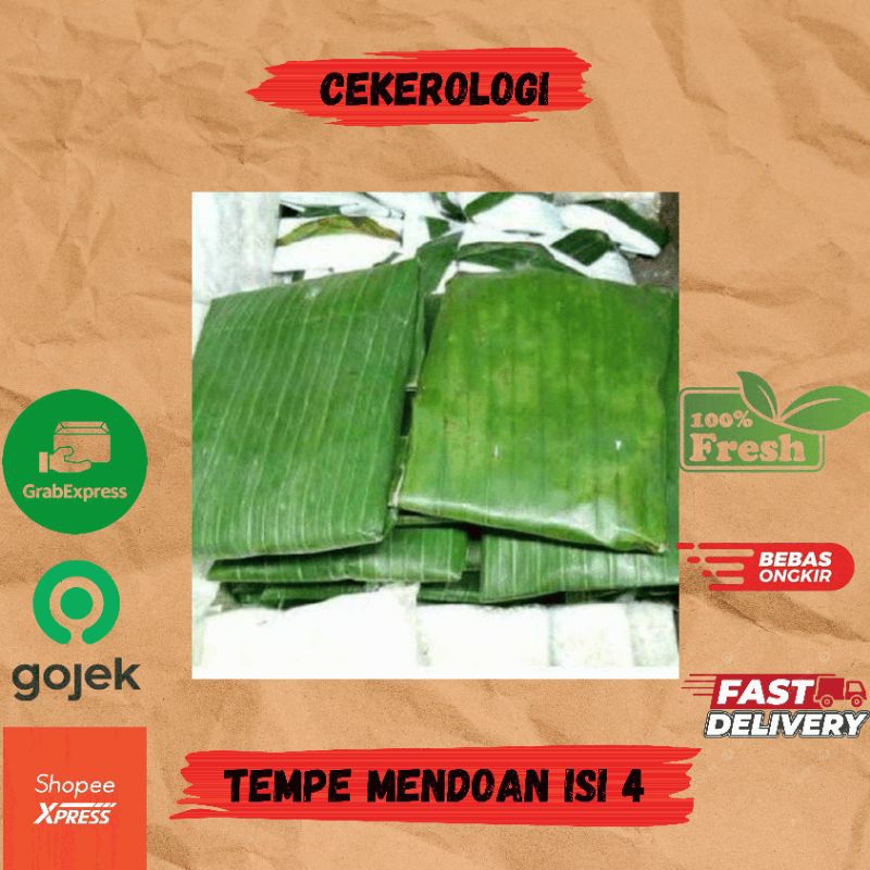 

Tempe Mendoan isi 4 / Tempe Mendoan / Tempe / JABODETABEK / Sayur Sayuran / Sayur