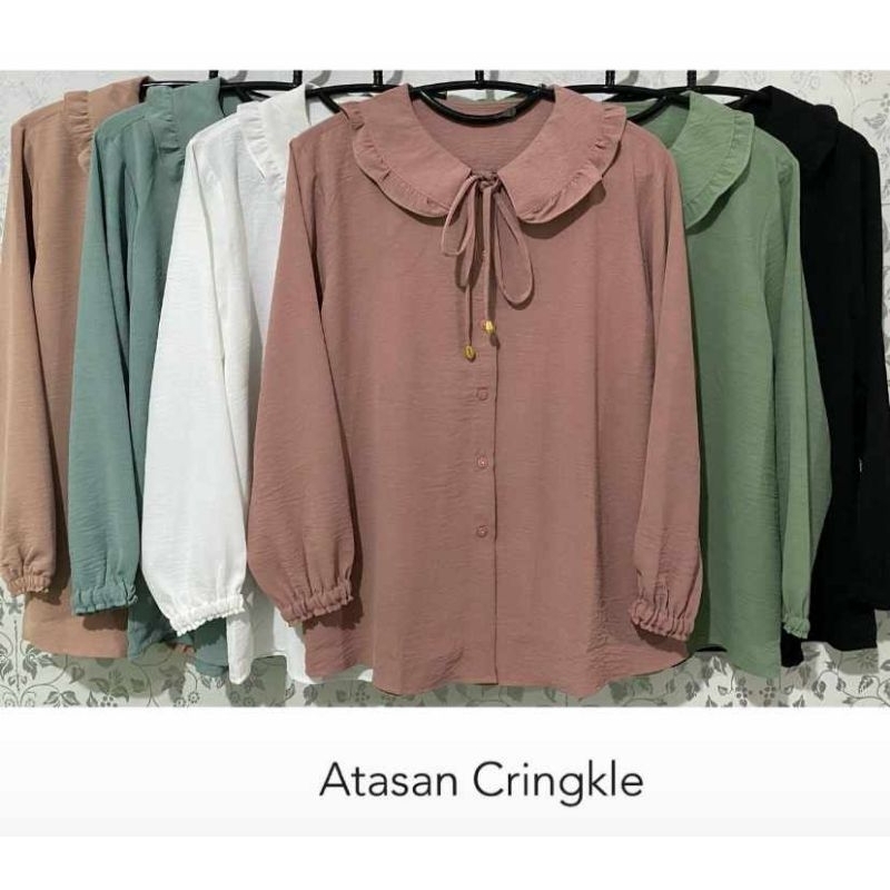 Kemeja Crinkle Airflow Jumbo