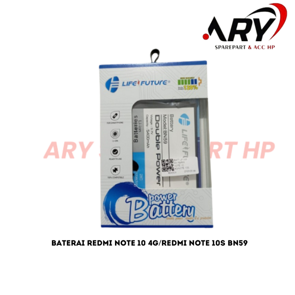 BATERAI REDMI NOTE 10 4G / REDMI NOTE 10S BN59