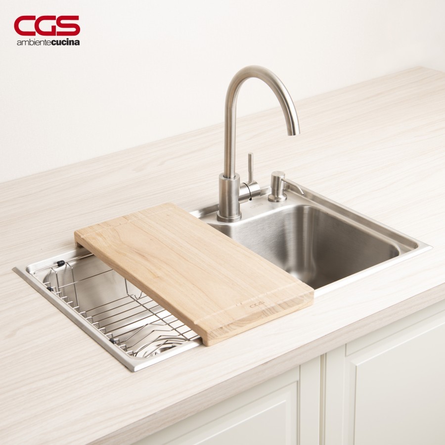 Paket Promo: CGS Siena Kitchen Sink + CGS Portofino Mixer Taps