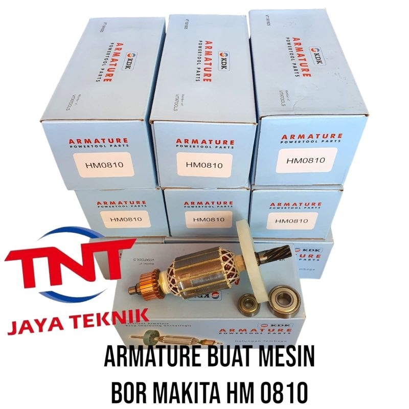 ARMATURE BOR BOBOK MAKITA HM 0810 / ANGKER MAKITA HM 0810 / ARMATURE HM0810 KDK