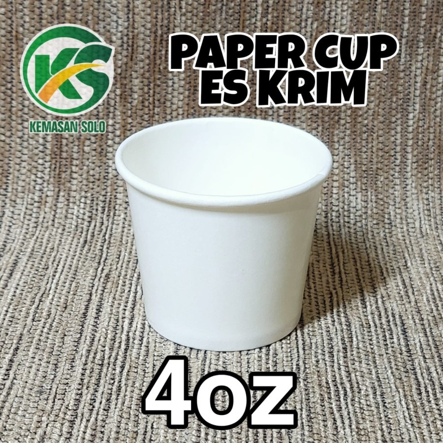 paper cup 4oz jasuke ice cream es krim 4 oz gelas kertas