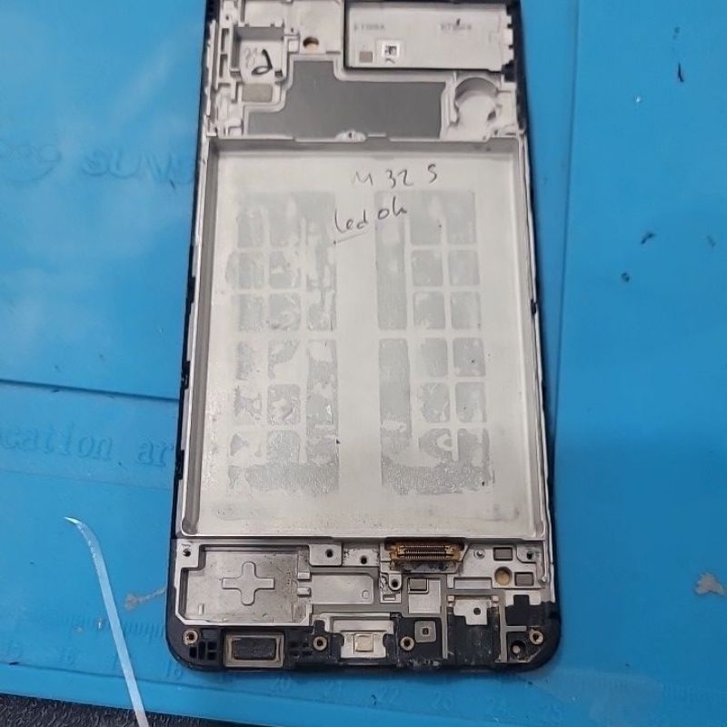 lcd ori oem samsung m325 m32 second minus frame