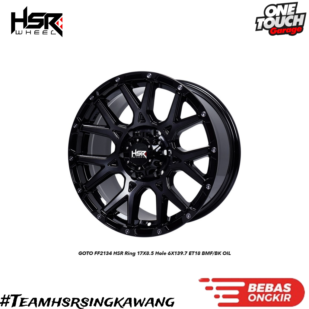 Velg mobil triton, fortuner, pajero, hillux hsr gujo ring 17