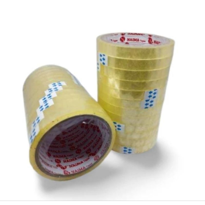 

(12 pcs) ISOLASI SOLATIF BENING / SELOTIP 12 mm 1/2 INCH x 50 YARD