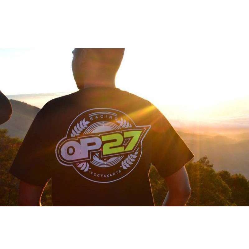 Kaos Racing OP27 Yogyakarta /Kaos Distro Unisex T-shirt Premium
