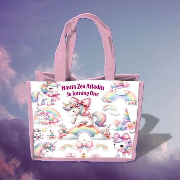 

Tas Goodie Bag Ulang Tahun Custom 2 Sisi