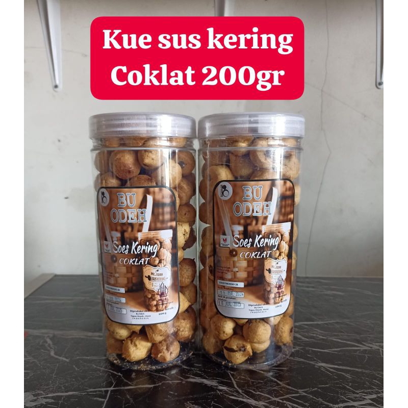 

Kue Soes Kering Coklat Bu Odeh 200gr