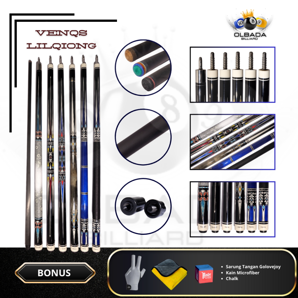 VANQS Stik Carbon Billiard | Stik Billiard VANQS