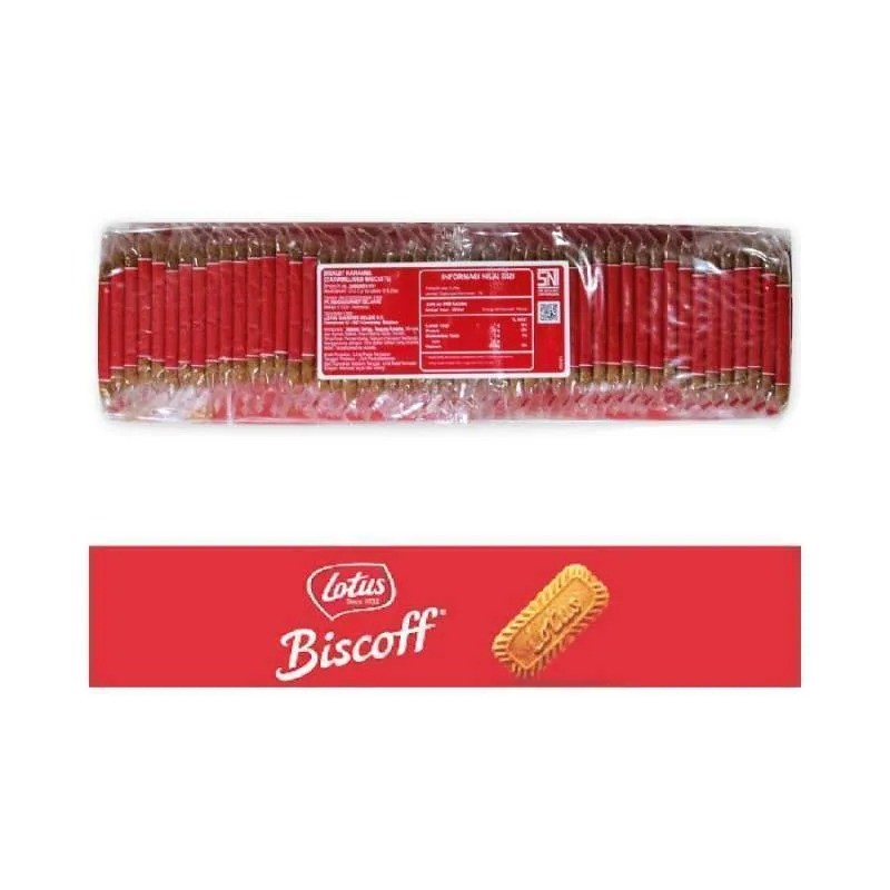 

Biskuit Lotus Biscoff isi 50 Pcs