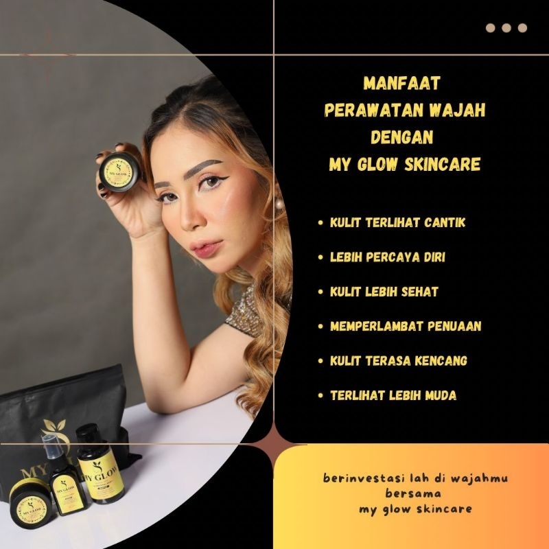 MY GLOW SKINCARE BPOM SKINCARE WAJAH