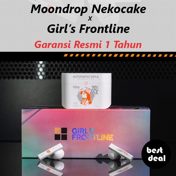 Moondrop Nekocake x Girls Frontline Limited True Wireless TWS Earphone