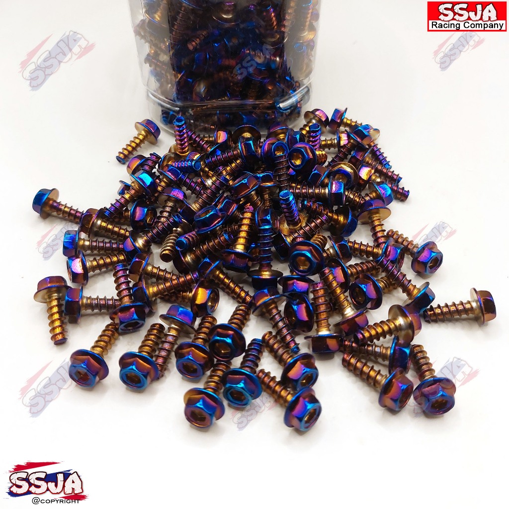 baut body stainless honda-baut body 2 kunci honda- baut titanium-baut variasi full body-baut body mo