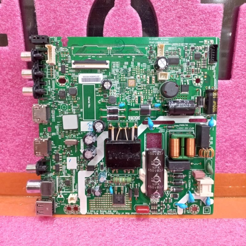 COOCAA 40D5T - MAINBOARD- MOTHERBOARD- MOBO- MB- MODUL TV LED