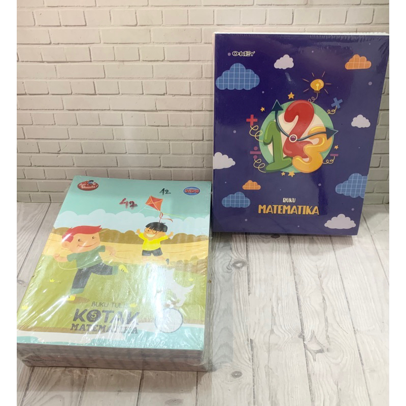 

BUKU MTK 100 LEMBAR SIDU & OKEY ISI 1 PACK / BUKU MATEMATIKA ISI 100 / BUKU MATEMATIKA - SIDU / OKEY