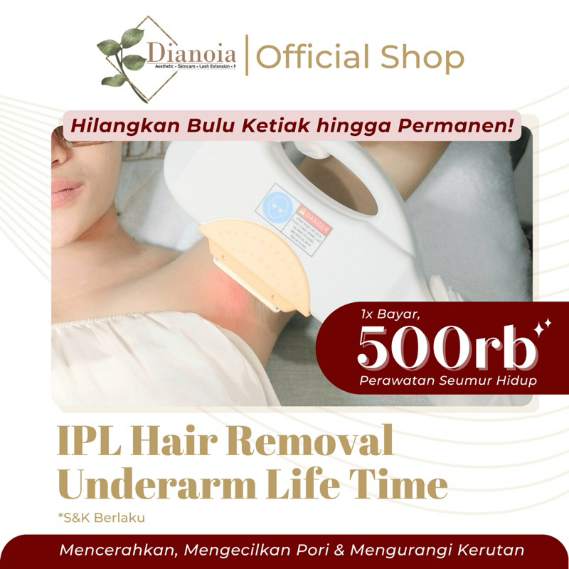 DIANOIA IPL Hair Removal Underarm Life Time