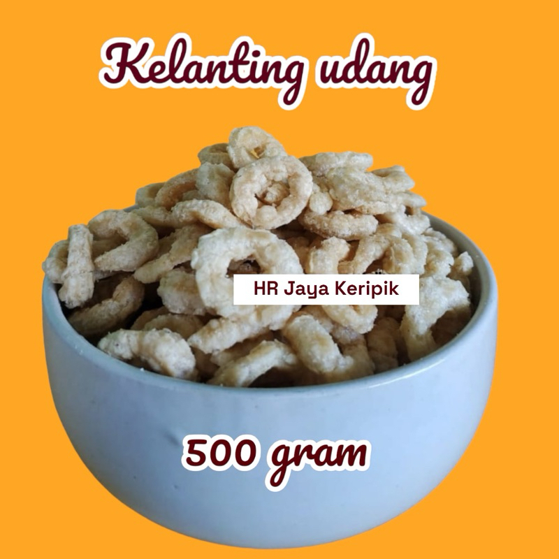 

PROMO 500gram kelanting udang renyah/gurih