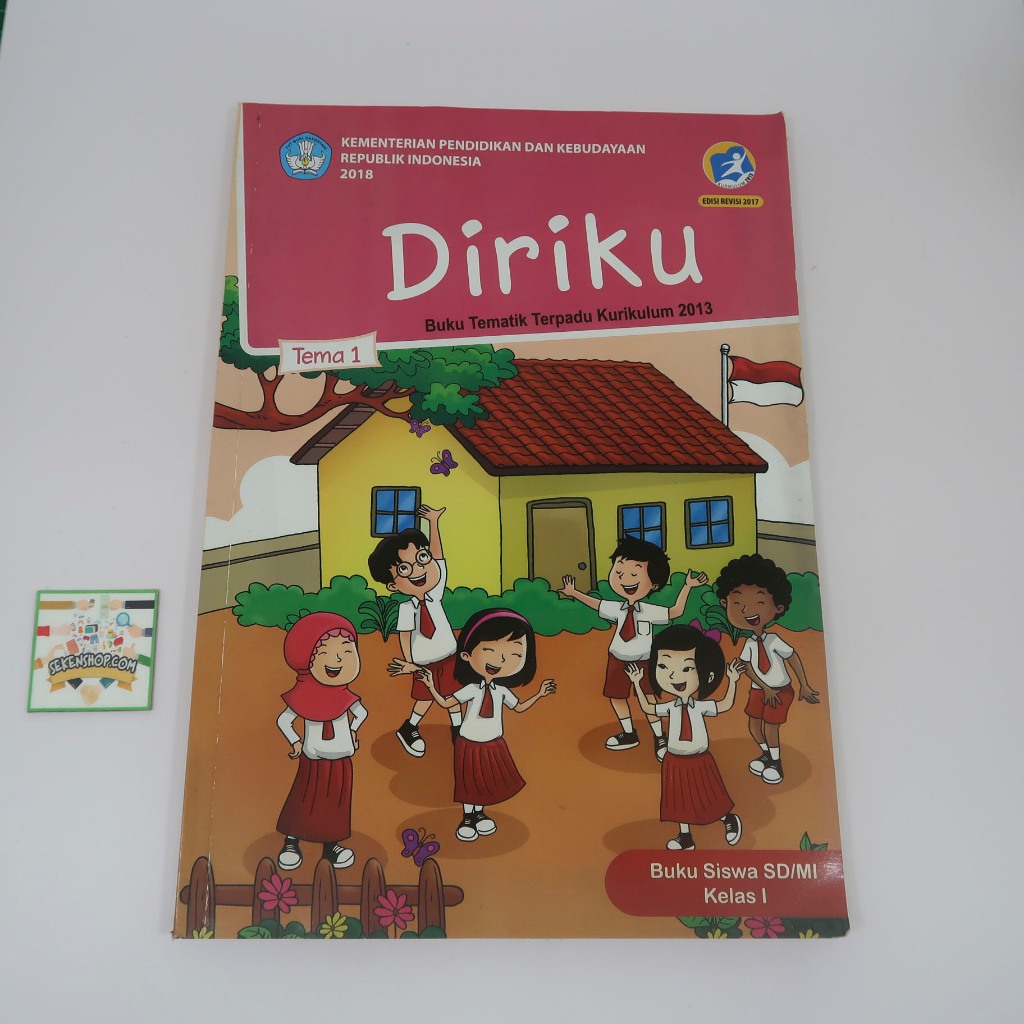Buku tematik sd kelas 1 tema 1 Diriku K13 revisi terbaru
