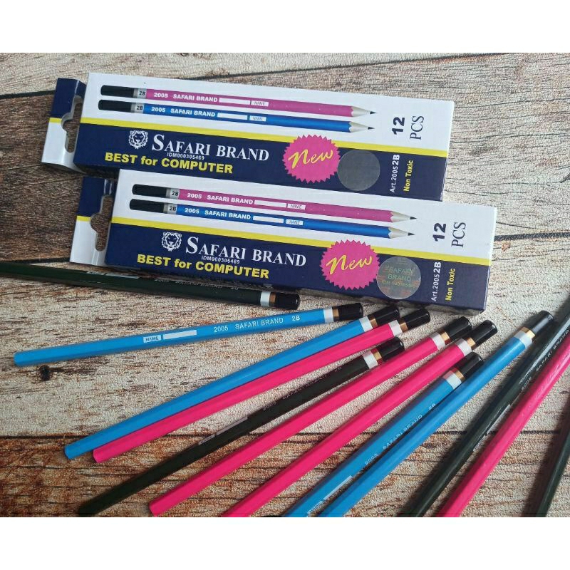

Pensil 2B SAFARI 2005 1 pack 12 pcs