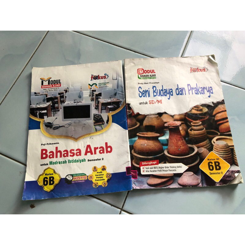 PRELOVED LKS FOKUS BAHASA ARAB KELAS 6 6B SEMESTER 2 / LKS FOKUS SENI BUDAYA DAN PRAKARYA KELAS 6 6B