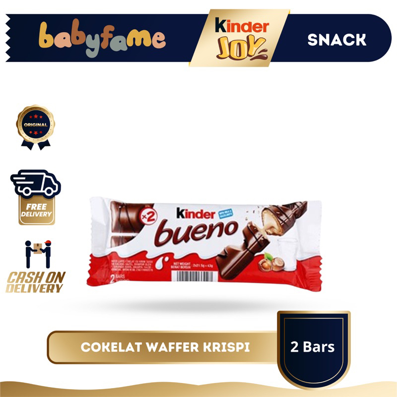 

KINDER BUENO WAFFER COKELAT | SNACK