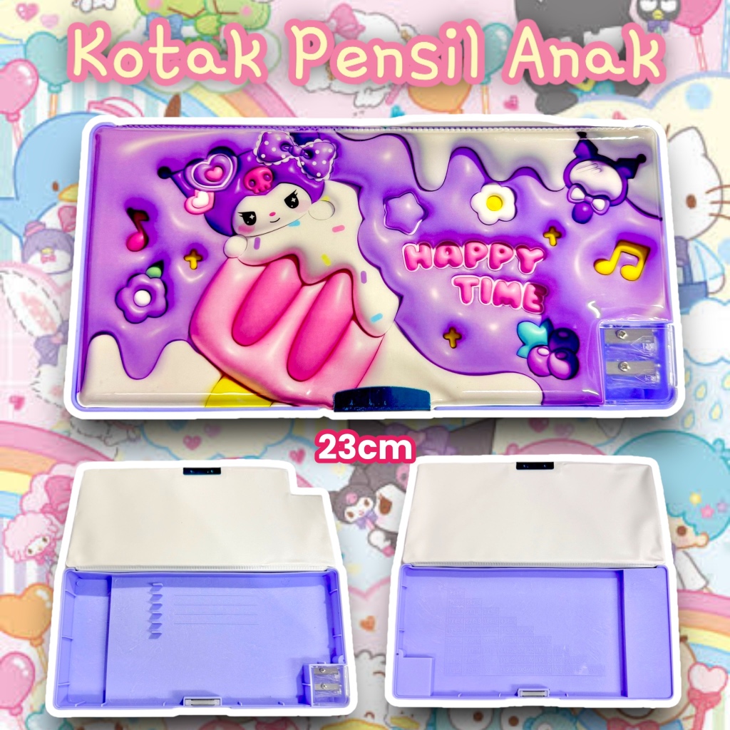 

Kotak Pensil Anak Tutup Magnet Serutan gambar kotak pensil Mekanik Anak Sekolah Mekanik Multifungsi Serbaguna Fullset Penggaris Gunting Original