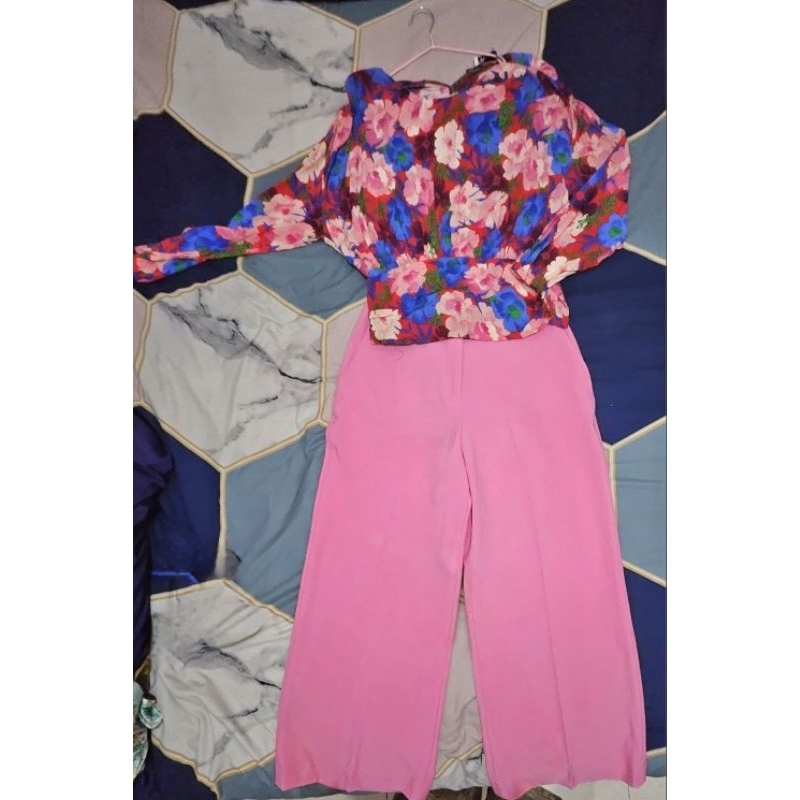Blouse Flower merk Zara