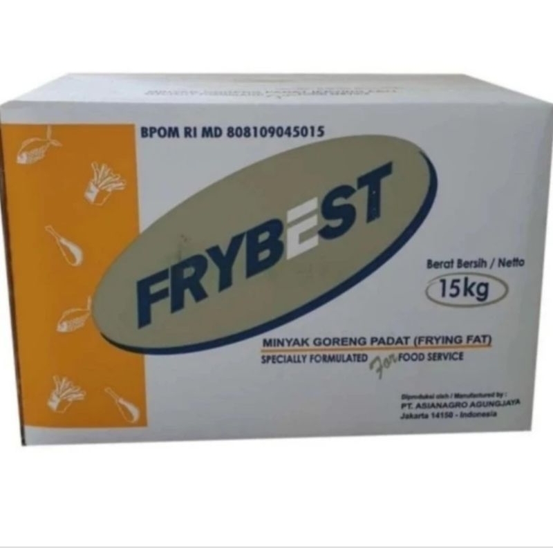 

LAKU MINYAK PADAT FRYBEST ECERAN [1kg]