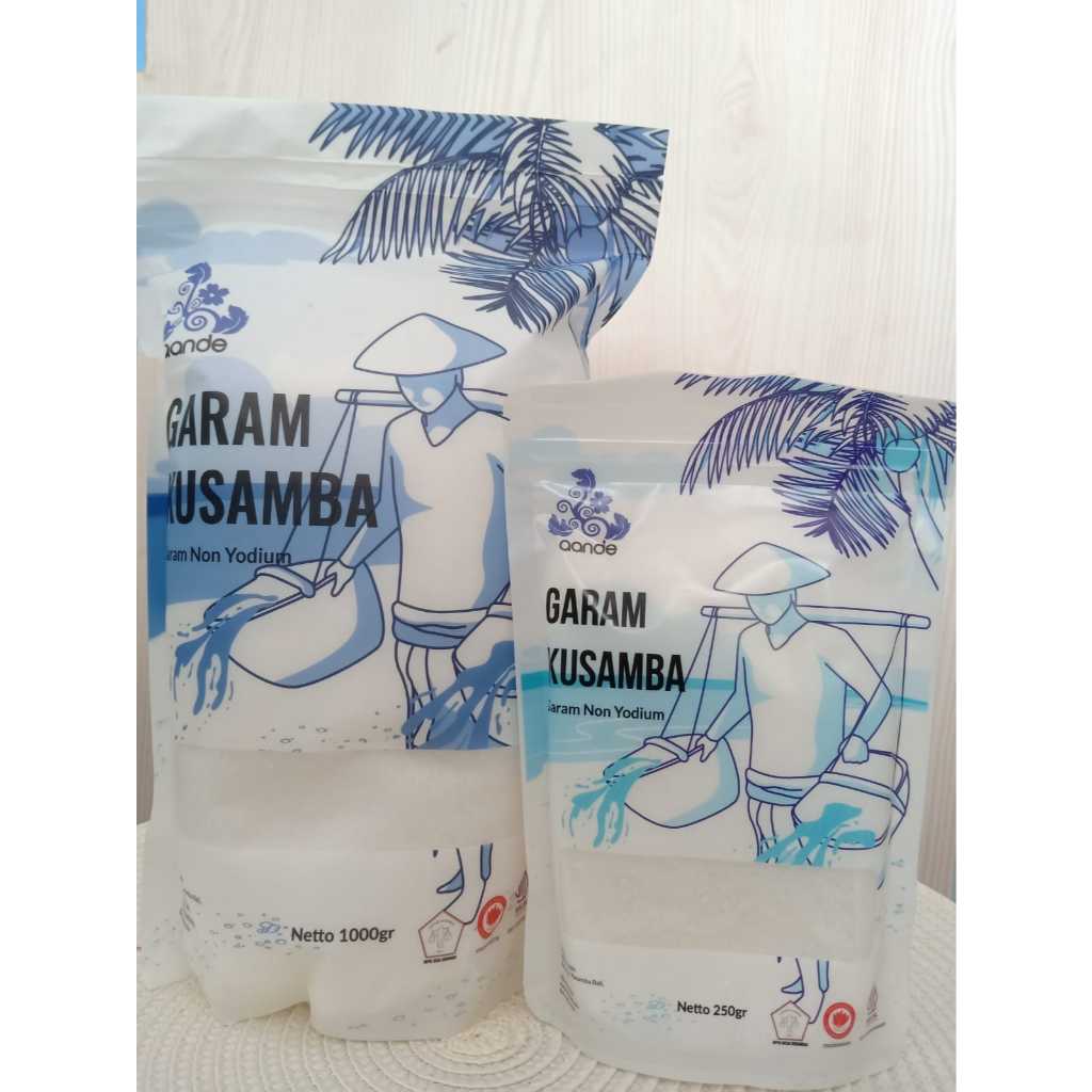 

Garam Kusamba non Yodium 1 kg & 250 gr