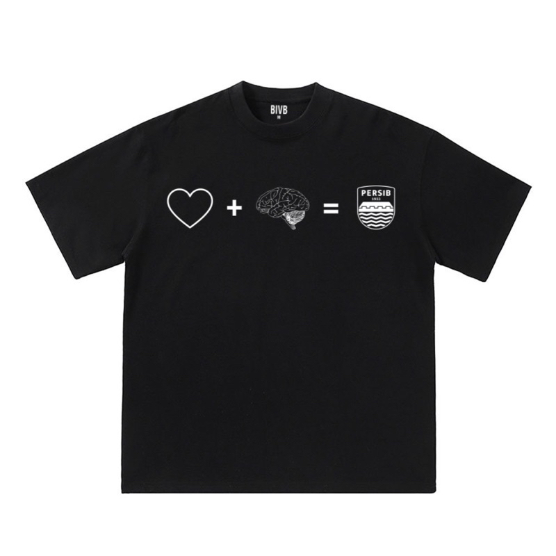 BIVB BLACK SHIRT & MINDS ABOUT PERSIB / KAOS PERSIB PRIA & WANITA