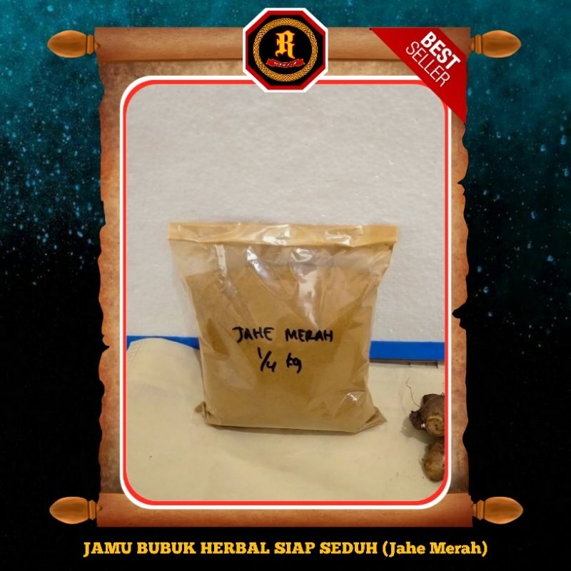 

Jamu Herbal Bubuk Alami Siap Seduh (Jahe Merah | Jahe Putih | Kunir | Kencur | Temulawak | Laos | Kunci)